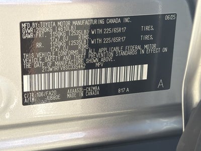 2025 Toyota RAV4 XLE