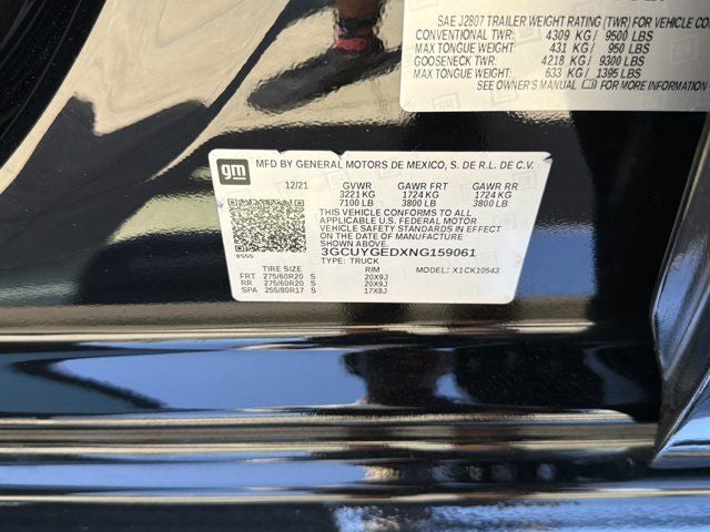 2022 Chevrolet Silverado 1500 LTD LTZ