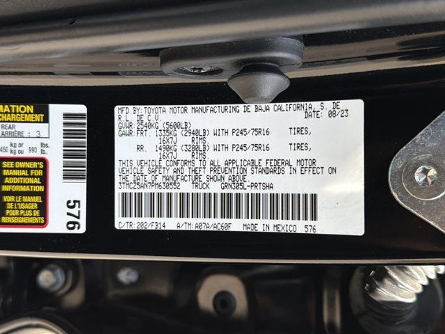 2023 Toyota Tacoma SR V6