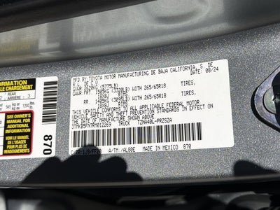 2024 Toyota Tacoma SR5