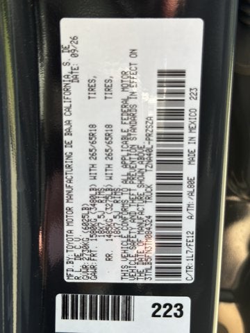 2026 Toyota Tacoma TRD Sport