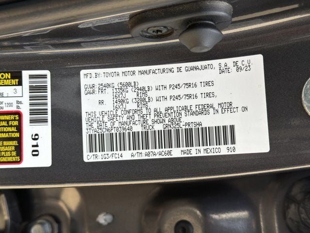 2023 Toyota Tacoma SR5 V6