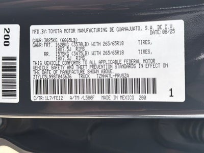 2025 Toyota Tacoma Hybrid TRD Sport