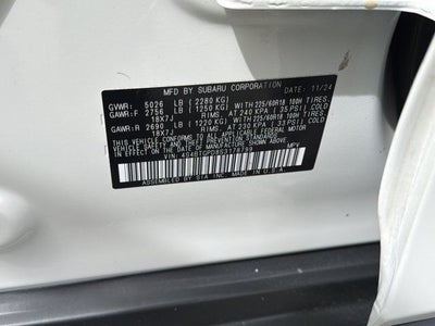 2025 Subaru Outback Touring XT