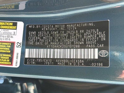2025 Toyota Camry SE