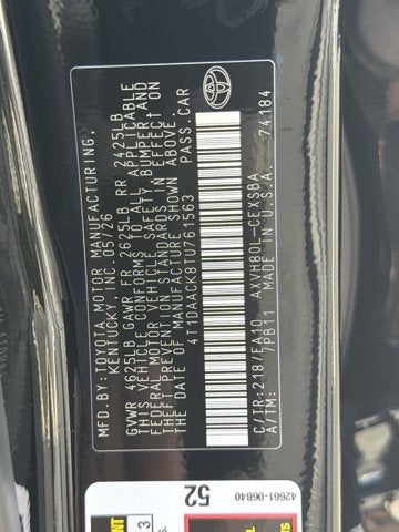 2026 Toyota Camry SE