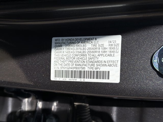 2023 Honda Pilot EX-L 8 Passenger