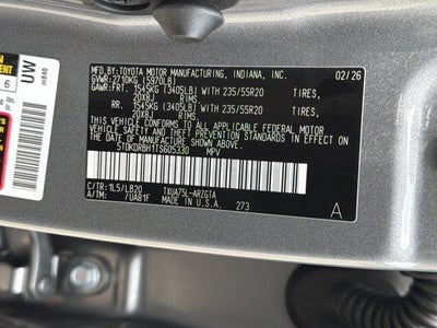 2026 Toyota Highlander Limited