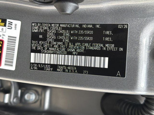 2026 Toyota Highlander Limited