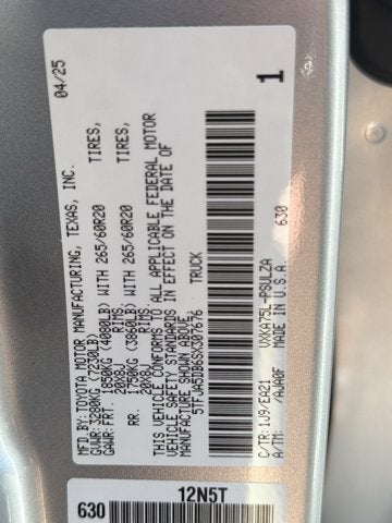 2025 Toyota Tundra Limited