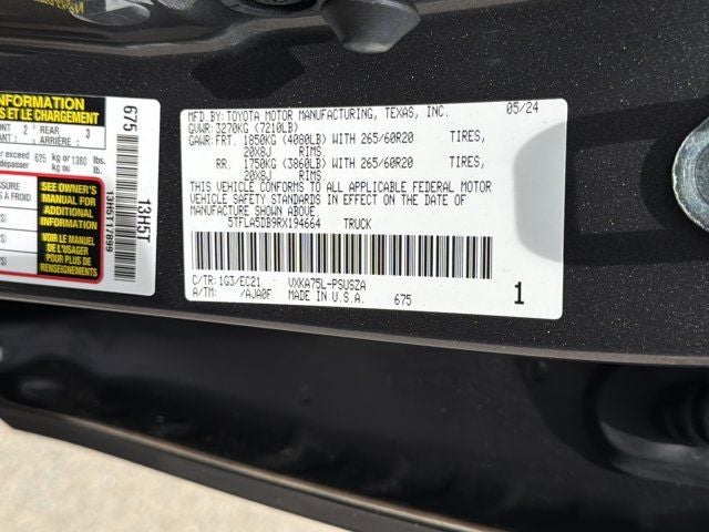 2024 Toyota Tundra SR5