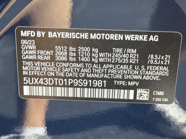 2023 BMW X4 M40i