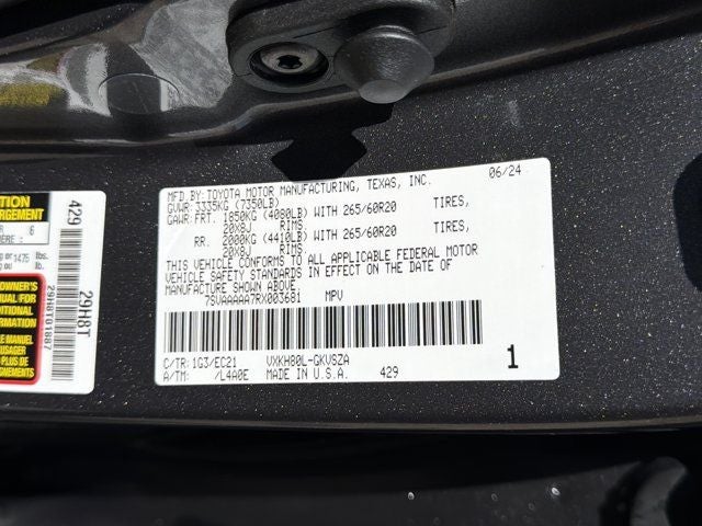 2024 Toyota Sequoia SR5