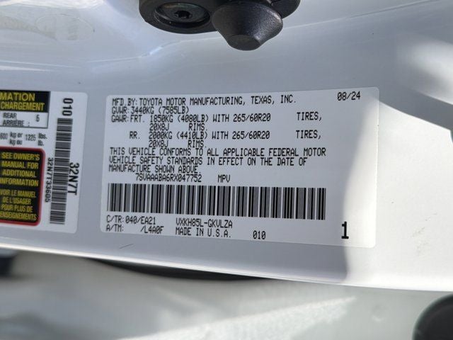 2024 Toyota Sequoia Limited