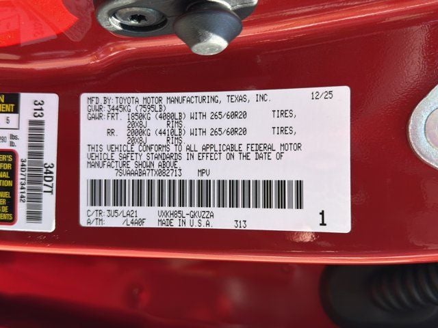 2026 Toyota Sequoia Platinum