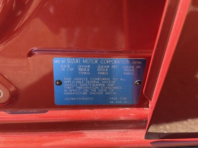 2007 Suzuki SX4 Sport